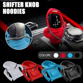 3pcs Cubierta Palanca de Cambios Coche，Funda para Palanca de Cambios，en Vestiduras de Palanca de Cambios de Coche (Multicolor-B)