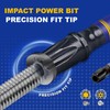 Geinxurn 2 In. Security T25 Impact Magnetic Screwdriver Bit Set,