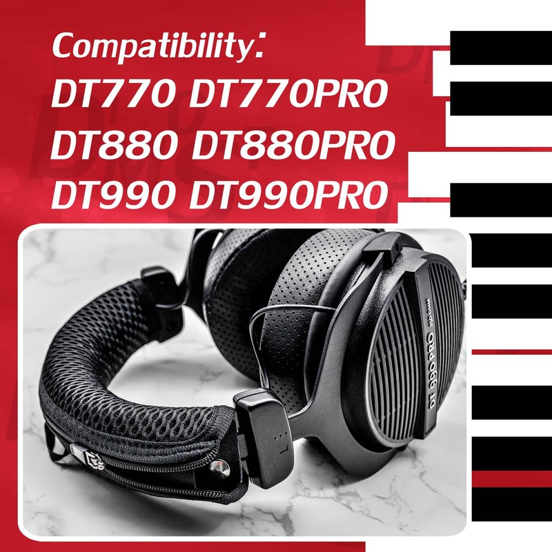 DT990 Protective Headband Cover Compatible with DT990, DT990 PRO, DT880,