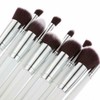 MAXPERKX 10pcs Kabuki Make up Brushes Set Eye shadow Blusher