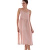 Simple&Opulence Women’s Summer Dresses 100% Linen Beach Sundress Nightgown Long