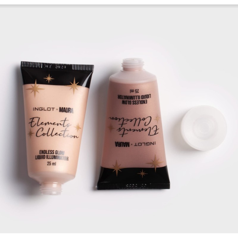 INGLOT X MAURA Elements Endless Glow Liquid Illuminator 66 Bronze