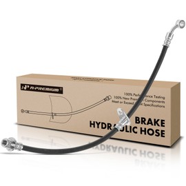 A-Premium Rear Driver Brake Hydraulic Hose Compatible with Select Honda Models - Element 2003 2004 2005 2006 2007 2008 2009 2010 2011 - Replace# 01468SCVA00