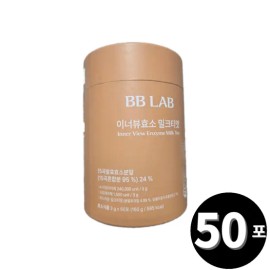 BB Lab Innerview Enzyme Milk Tea Flavor BB Lab 50 packets total / 비비랩 이너뷰 효소 밀크티 맛 bb랩 총 50포