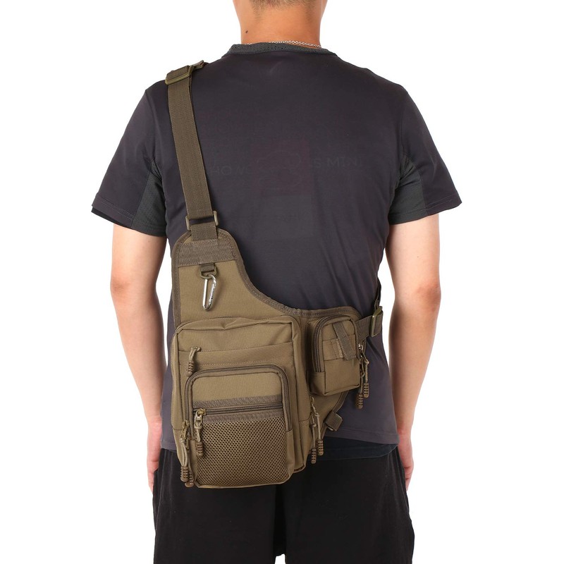 Lixada 32 x 39 x 12 cm Fishing Bag, Waterproof,