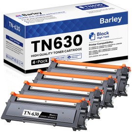 TN630 TN-630 Toner Cartridge Compatible TN630 TN-630 Replacement for Brother TN630 TN-630 Black Toner Cartridge HL-L2300D HL-L2305W HL-L2380DW DCP-L2540DW (4 Pack)