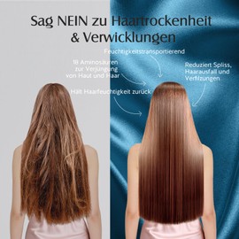 Umisleep 22 Momme 100% Mulberry Silk Sleep Cap, Double Silk Night Cap for Curly Hair, Breathable, Adjustable Sleep Cap with Elastic Band for Attaching to the Head (Blue), blue