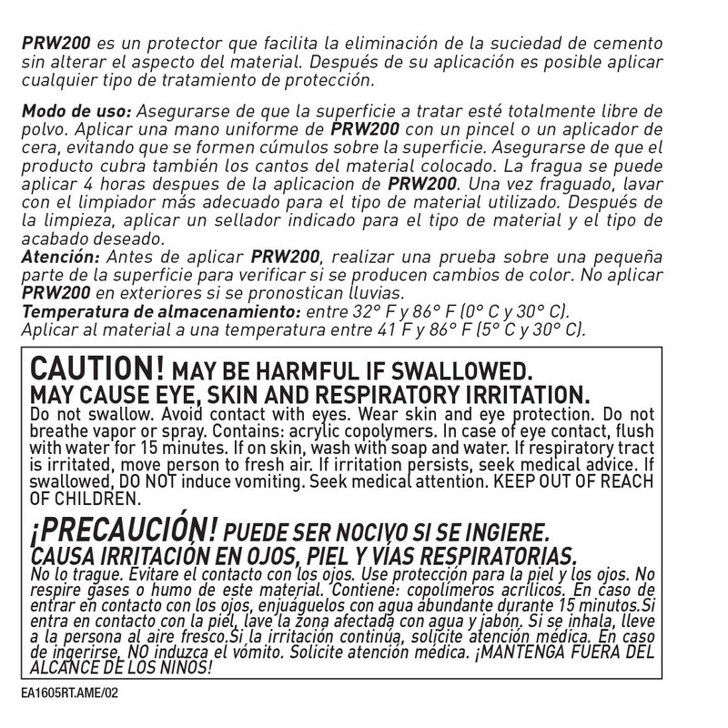 FILA Surface Care Solutions PRW200 Grout Release, 1 QT