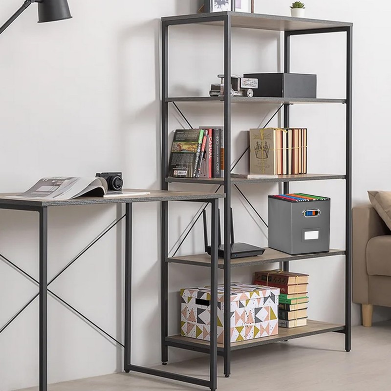 Umtiti A4-Size File Organizer Box（Folders not included. File Folder Storage,