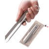 LANRU Titanium Garden Hand Serrated Shovel Outdoor Camping Hiking Backpacking