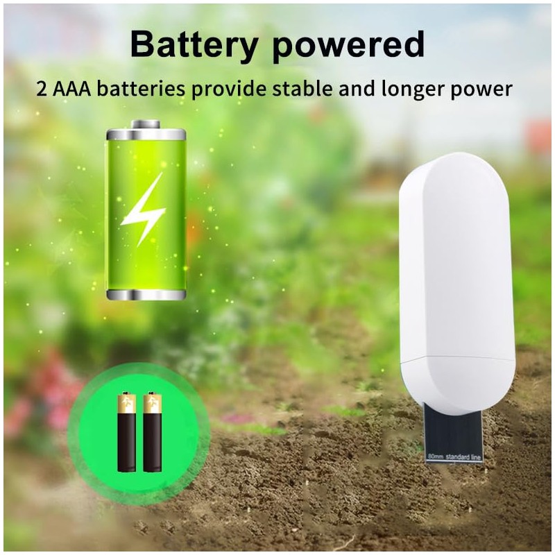 Smart Soil Moisture Meter: Zigbee Soil Moisture Sensor with App