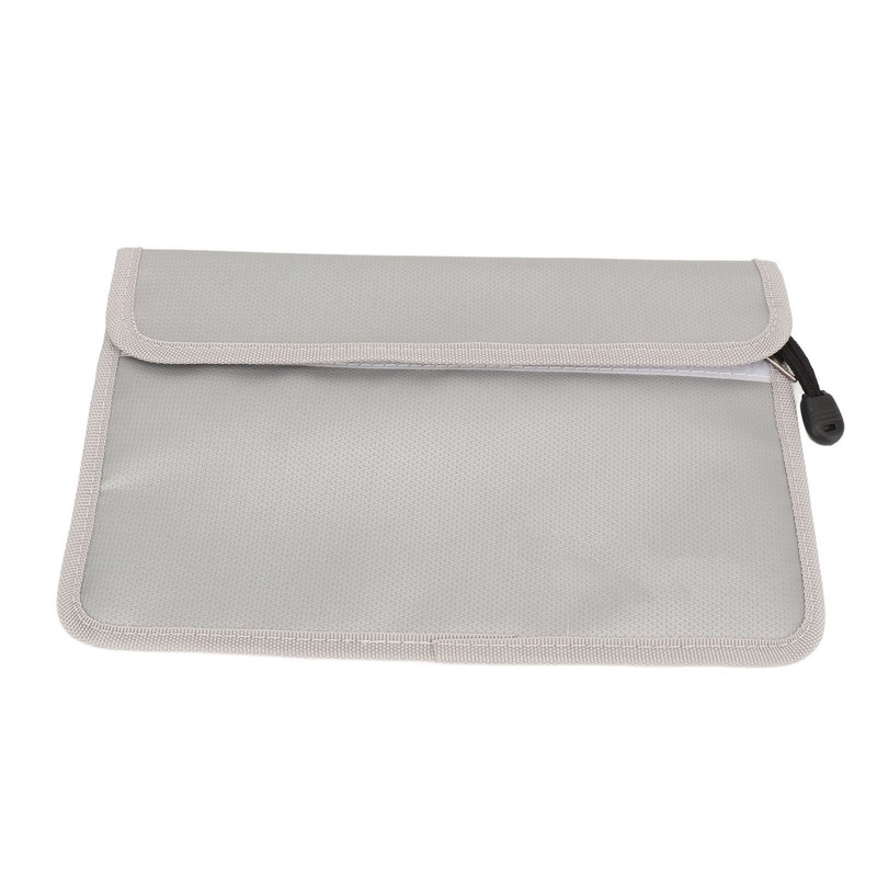 Fireproof Document Bag High Temperature Resistant File Safe Pouch with