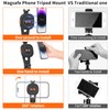 MG-03L Magnetic Phone Tripod Mount,Tripod Mount for Magsafe Cold Shoe