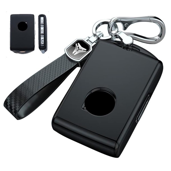 LETINGFAR Key Case for Volvo Smart Key Cover TPU 3J