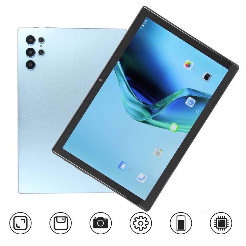 4G LTE Tablet 10.1in HD Screen 3200x1440 Resolution 8GB RAM