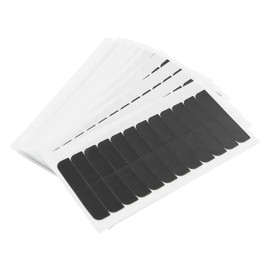 ANCLLO 240 Pieces Hair Extension Tape, Hair Replacement Tape, Double Sided Tape in Extension Tape, Hair Extension Tabs, Wig Tape, Beauty Tools for Hair Extensions (Black)