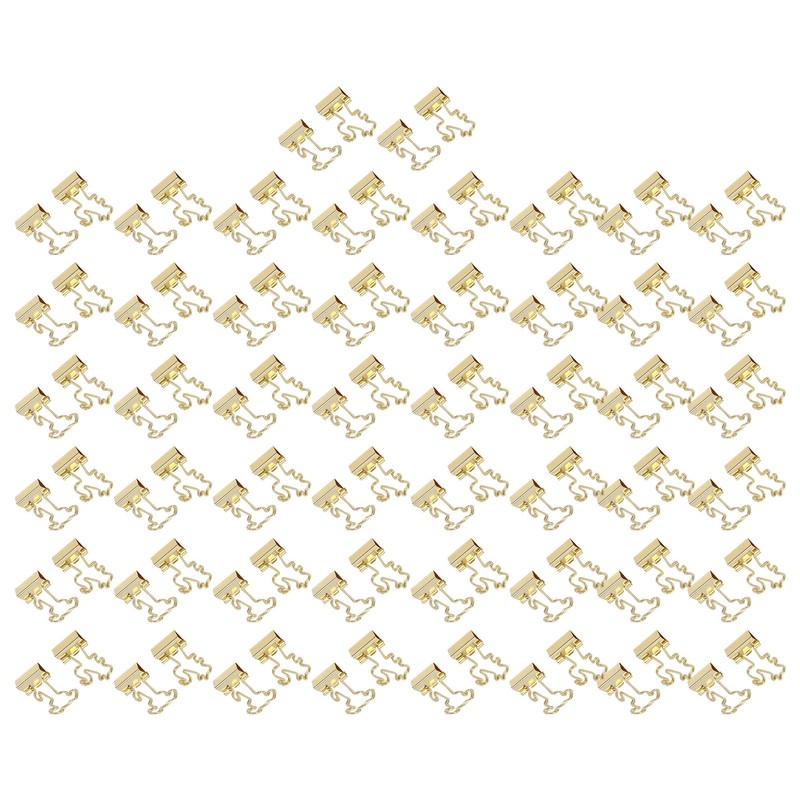 100Pcs Binder Clips Cute Animal Shaped Handle Sturdy Metal Multi