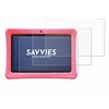 Savvies Pack of 6 Screen Protectors for Contixo Kids 7