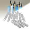 100pcs Archery Arrow Nock Durable Plastic Insert Arrow Nocks Light