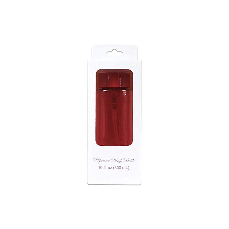 Beauticom. 10oz PANA Red Push-Down Dispenser Bottle - 1 Bottle