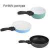 Universal Non-Slip and Anti-scald Pot Handle with Removable Design for