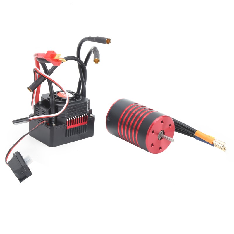 3650 4500KV Brushless Motor with 60A Electric Speed Controller Set
