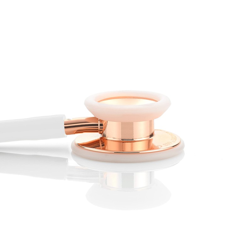 ADC Adscope 603 - Clinician Stethoscope - Rose Gold/White