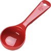 Carlisle 492405 Solid Short Handle Portion Control Spoon, 2 oz,