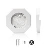 Vinyl Siding Light Mounting Block with Built-in Electrical Box, 8141