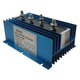 Sherco-Auto DEKA 08771 Heavy Duty 120 Amp Battery Isolator & Charger - USA Made