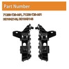 Front Bumper Bracket Set Left and Right Side for Honda