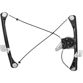 MYSMOT 740-589 Front Right Power Window Regulator without Motor Passenger Side for Oldsmobile Alero Pontiac Grand Am 1999-2004 Coupe 2-Door