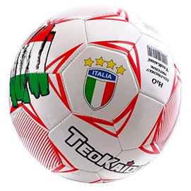 Football Training or Game Size 5 Glossy Italy (Main Colour: White)