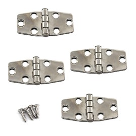 316 Stainless Steel Ball Bearing Door Hinge (4 Pieces)