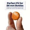 Fermentaholics Orange Beer Bottle Caps - 144 Count Oxygen Absorbing