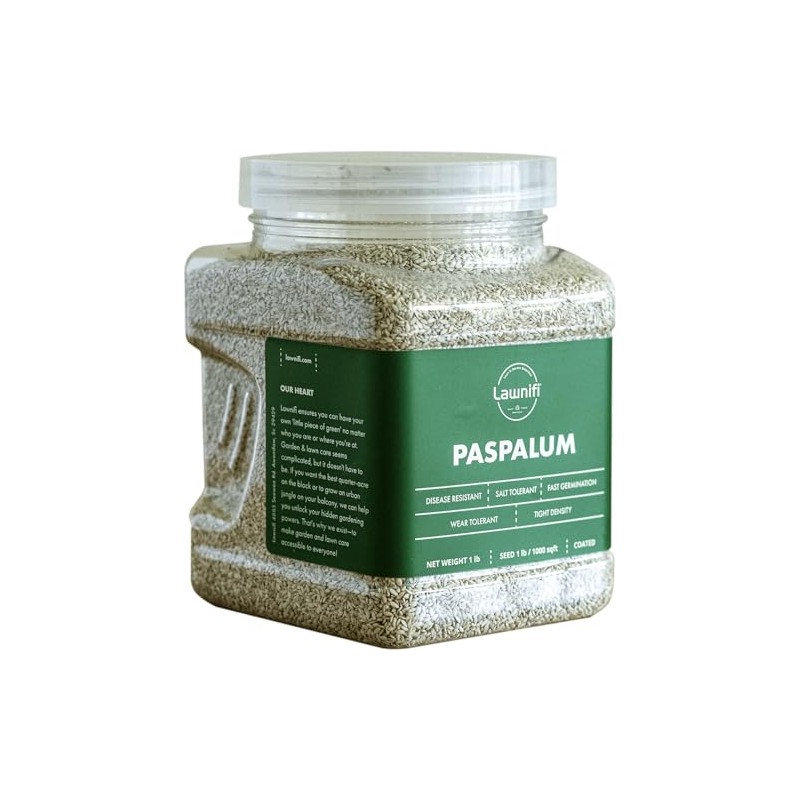 Lawnifi Brand Seashore Paspalum Grass Seeds for Lawn, 1 lb