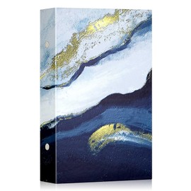 Lanpn Photo Album 10 x 15 cm 300 Pockets Leather Hardcover Photo Book for 300 Horizontal Pictures Navy