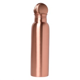 Zap Impex Copper Water Bottle for Ayurvedic Health Benefits Joint-Free Leakproof 32oz