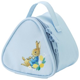 Skater KONC2-A Rice Ball Lunch Bag, Thermal, Cold Insulation, Rice Ball Case Pouch, 2 Pieces, Peter Rabbit Citron