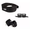 Techno Cinturón Para Pesas + Muñequeras + Grilletes Pack Gym
