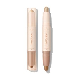 SHEGLAM Barra de Contorno y Resalto 2 en 1 Crema Impermeable - Miel Cálido