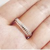Invisible Ring Size Adjuster 2 Sizes of 12 Packs, Silicone