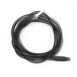 YankMooM Drill Snake for Plumbing 6.5Ft Drain Snake Cable with Drill Connector Flexible A