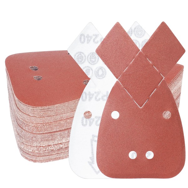 PMIQSA 100PCS 240 Grits Black and Decker Mouse Sander Paper