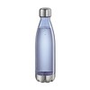 cilio Elegant Blue Transparent Drinking Bottle, 700 ml, Tritan/Stainless Steel