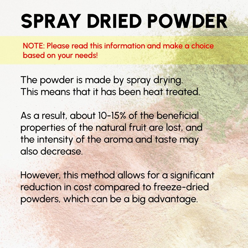 Lychee Powder 8 oz, Natural Powder for Beverages, Cooking