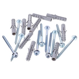Healeved 10sets Tv Mount Expansion Screws Anchors for Brick Walls Tv Bracket Installation Kit Easy to Use High Hardness Expansion Anchors Screws