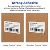 Avery Thermal Roll Labels, 1" x 2-1/8", White, 500 Address