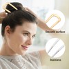 GWAWG Pack of 2 French Hair Pins Metal U-Shaped Hair