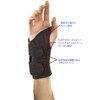 Mueller 55029 Fitted Wrist Brace, For Right Hand, L-XL Size,